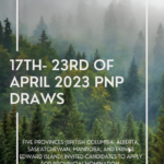 17th- 23rd of april 2023 PNP Draws