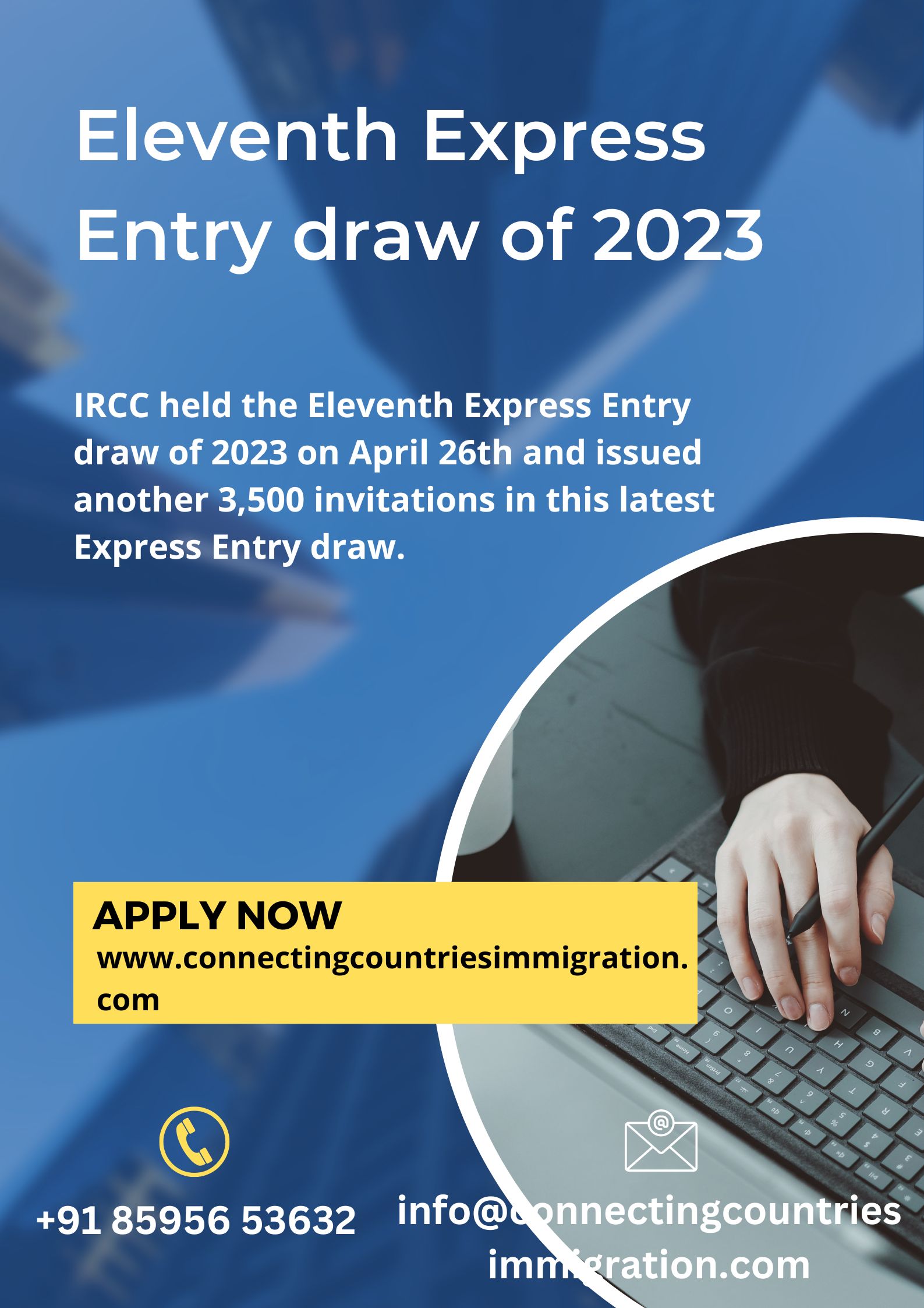 Eleventh Express Entry draw of 2023