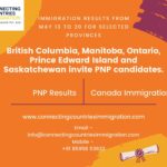 immigration results from May 13 to 19 for selected provinces