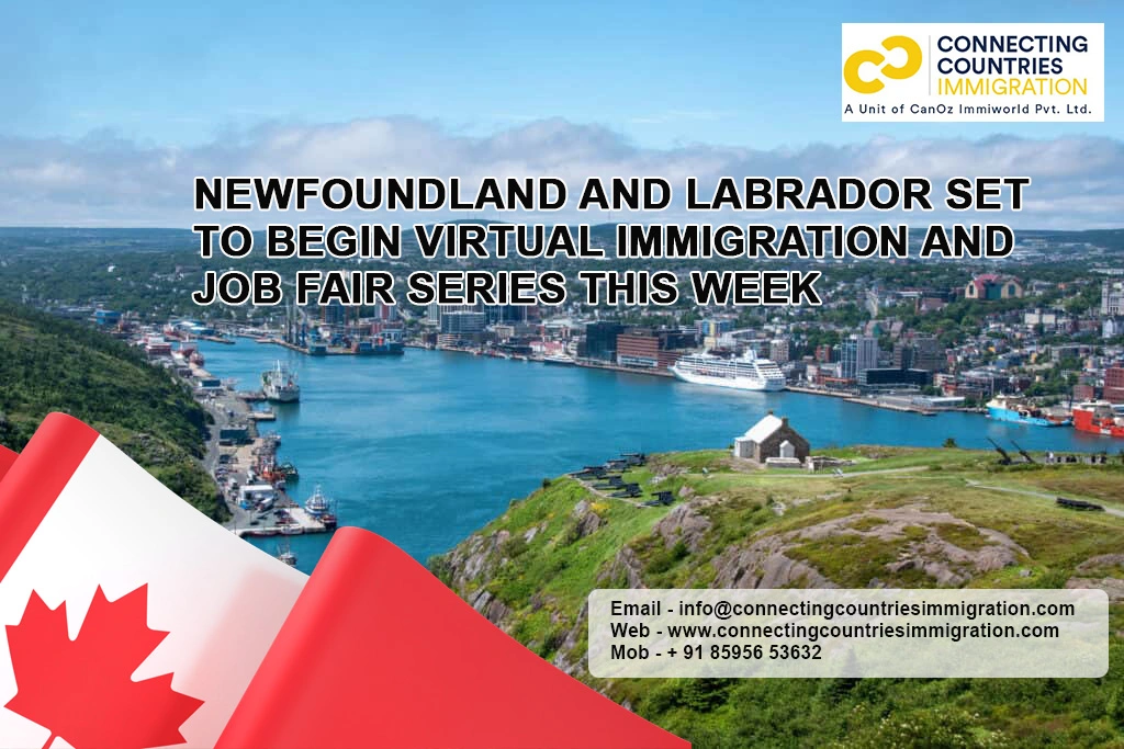 Newfoundland and Labrador Set to Begin Virtual Immigration and Job Fair Series This Week